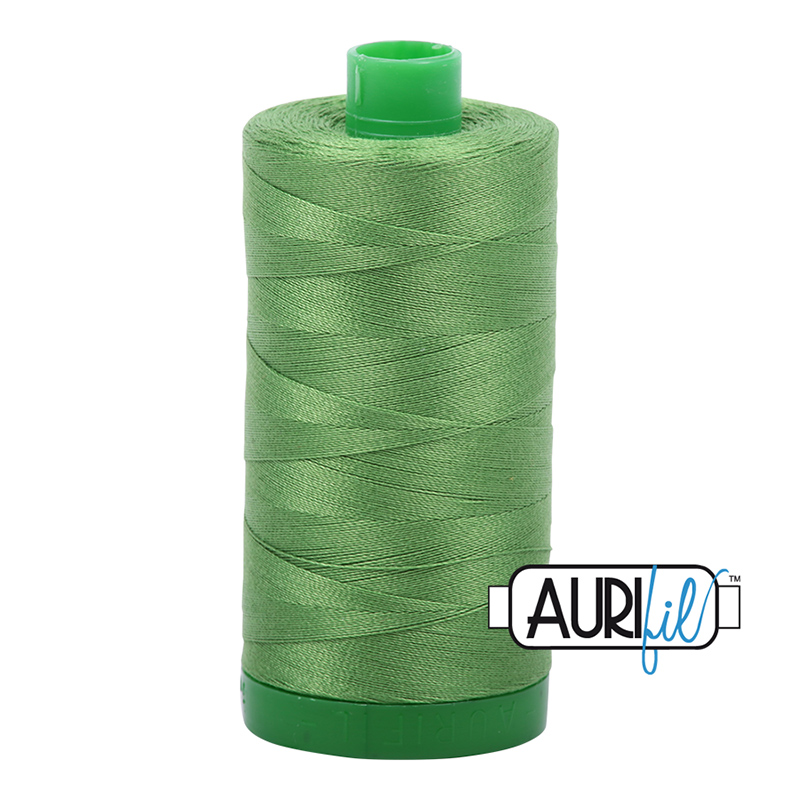 Aurifil 40wt Thread #1114 - 1094 yards, zoomed in. Select this picture to zoom back out.