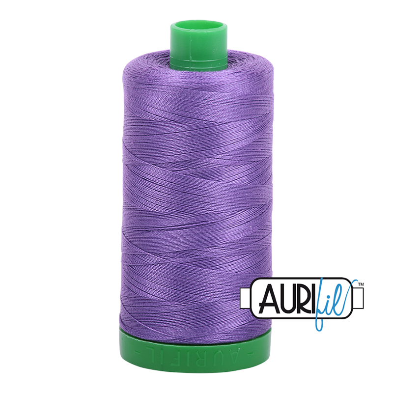 Aurifil 40wt Thread #1243 - 1094 yards, zoomed in. Select this picture to zoom back out.