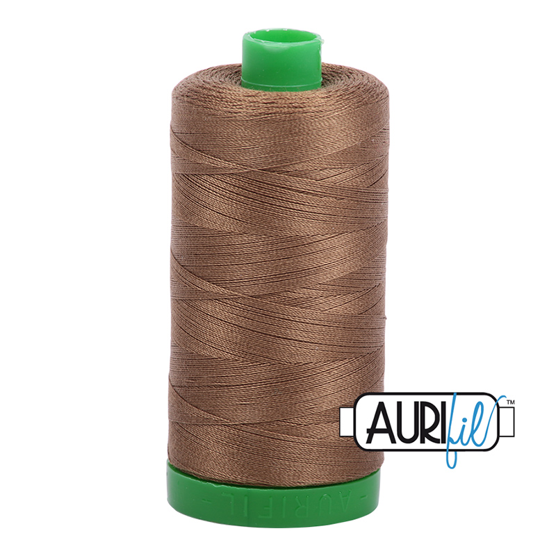 Aurifil 40wt Thread #1318 - 1094 yards, zoomed in. Select this picture to zoom back out.