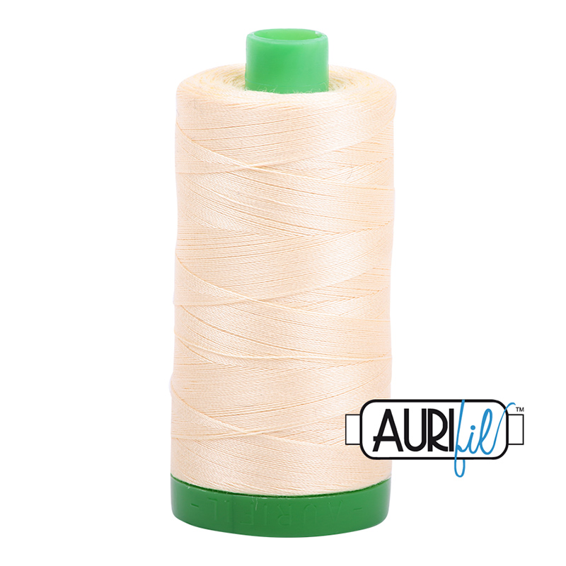 Aurifil 40wt Thread #2123 - 1094 yards, zoomed in. Select this picture to zoom back out.
