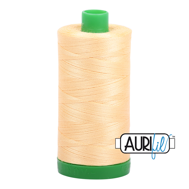 Aurifil 40wt Thread #2130 - 1094 yards, zoomed in. Select this picture to zoom back out.
