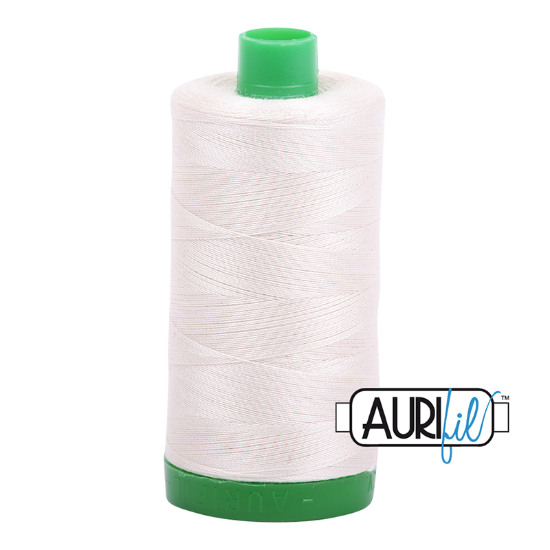 Aurifil 40wt Thread #2309 - 1094 yards, zoomed in. Select this picture to zoom back out.