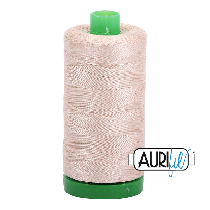 Aurifil 40wt Thread #2312 - 1094 yards, zoomed in. Select this picture to zoom back out.