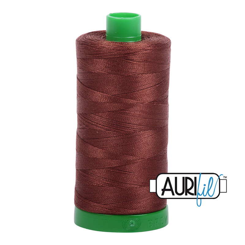 Aurifil 40wt Thread #2360 - 1094 yards, zoomed in. Select this picture to zoom back out.