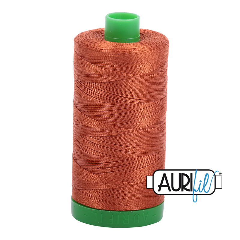 Aurifil 40wt Thread #2390 - 1094 yards, zoomed in. Select this picture to zoom back out.
