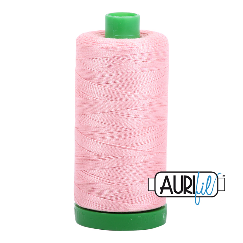 Aurifil 40wt Thread #2437 - 1094 yards, zoomed in. Select this picture to zoom back out.