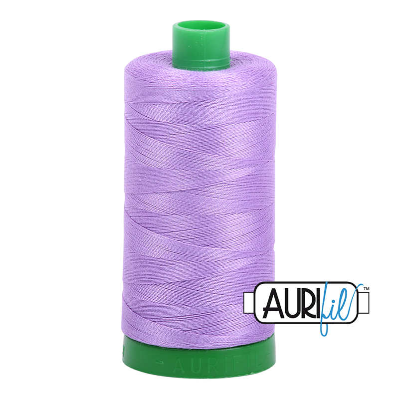 Aurifil 40wt Thread #2520 - 1094 yards, zoomed in. Select this picture to zoom back out.