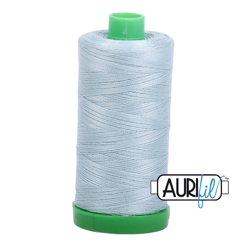 Aurifil 40wt Thread #2847 - 1094 yards, zoomed in. Select this picture to zoom back out.