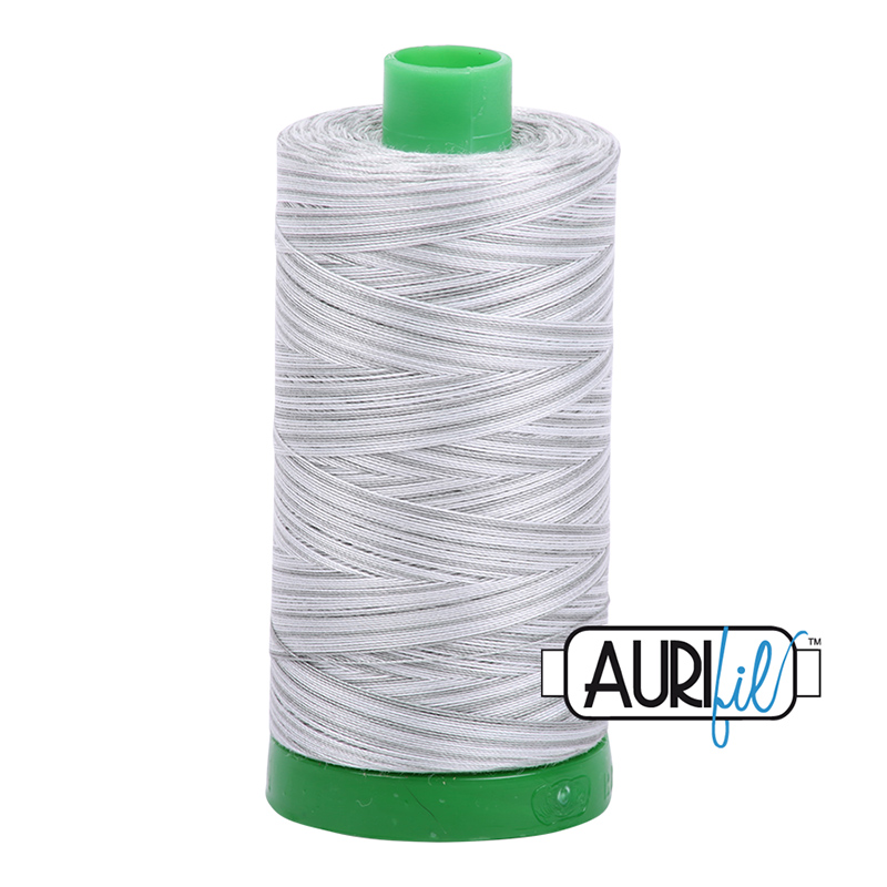 Aurifil 40wt Thread #4060 - 1094 yards, zoomed in. Select this picture to zoom back out.