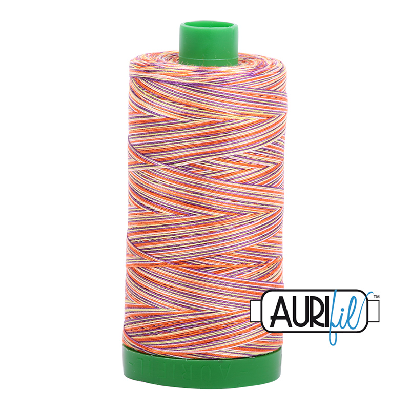 Aurifil 40wt Thread #4648 - 1094 yards, zoomed in. Select this picture to zoom back out.