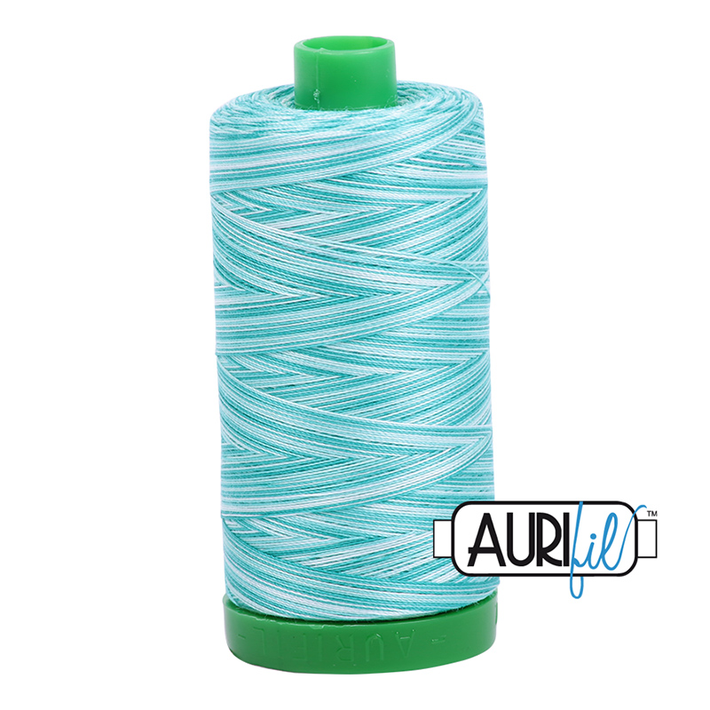 Aurifil 40wt Thread #4654 - 1094 yards, zoomed in. Select this picture to zoom back out.