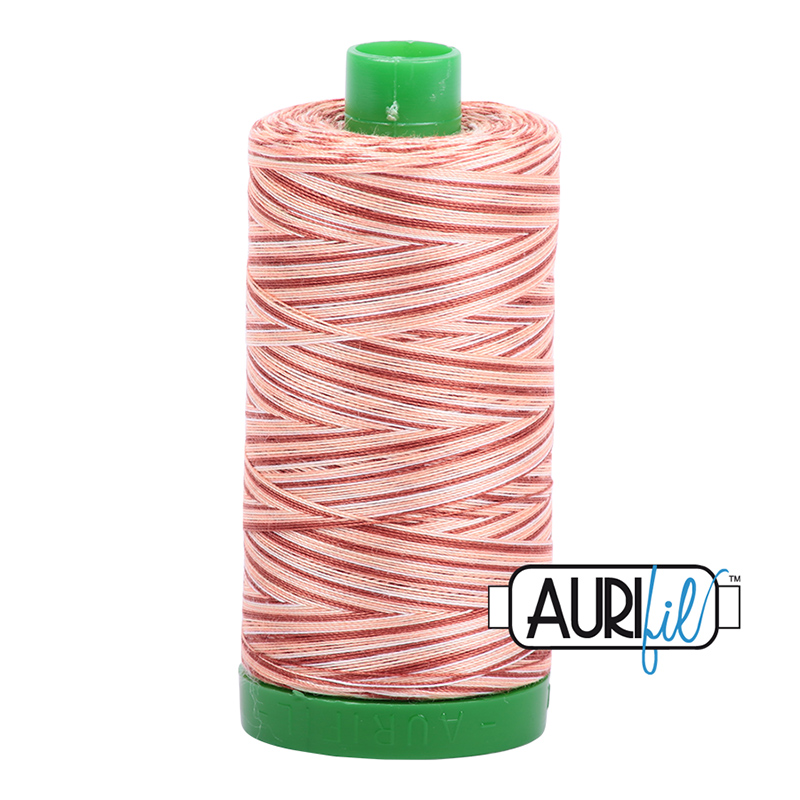 Aurifil 40wt Thread #4656 - 1094 yards, zoomed in. Select this picture to zoom back out.