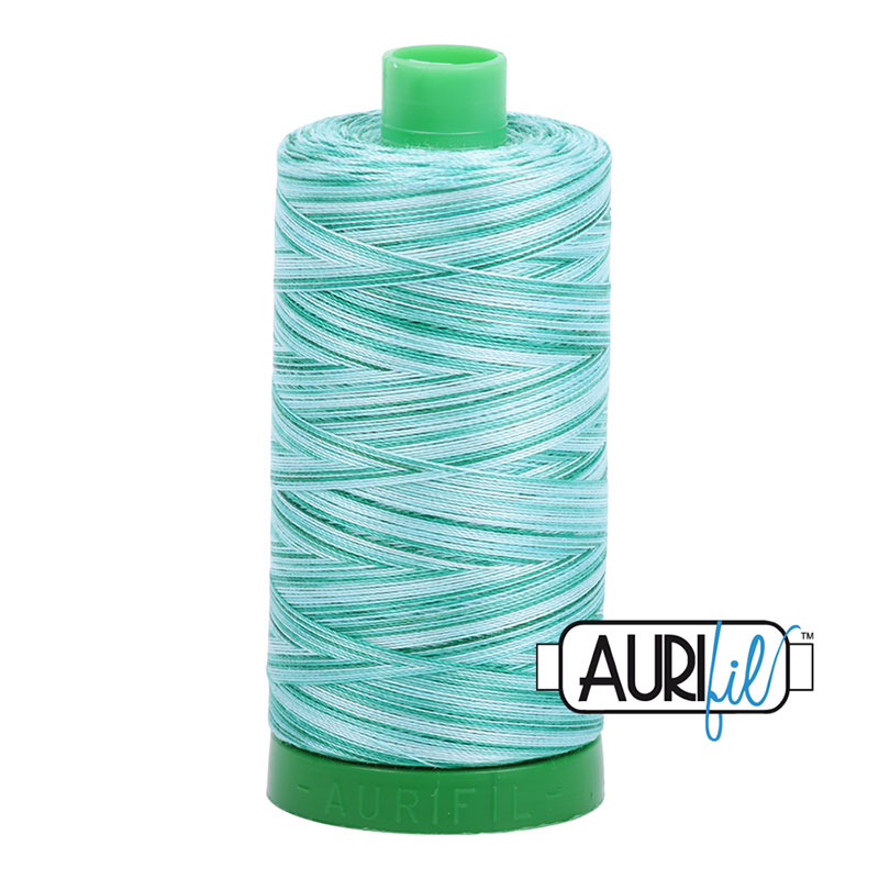 Aurifil 40wt Thread #4662 - 1094 yards, zoomed in. Select this picture to zoom back out.