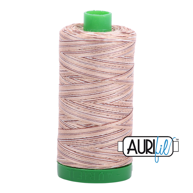 Aurifil 40wt Thread #4666 - 1094 yards, zoomed in. Select this picture to zoom back out.
