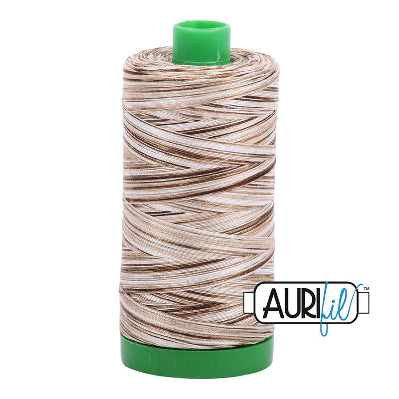 Aurifil 40wt Thread #4667 - 1094 yards, zoomed in. Select this picture to zoom back out.