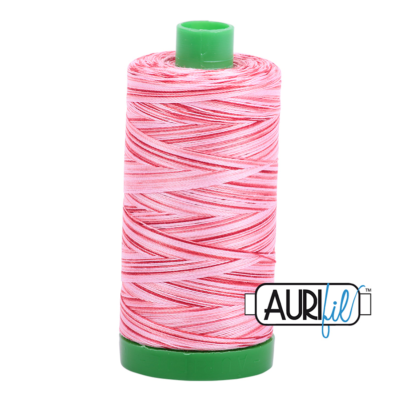Aurifil 40wt Thread #4668 - 1094 yards, zoomed in. Select this picture to zoom back out.