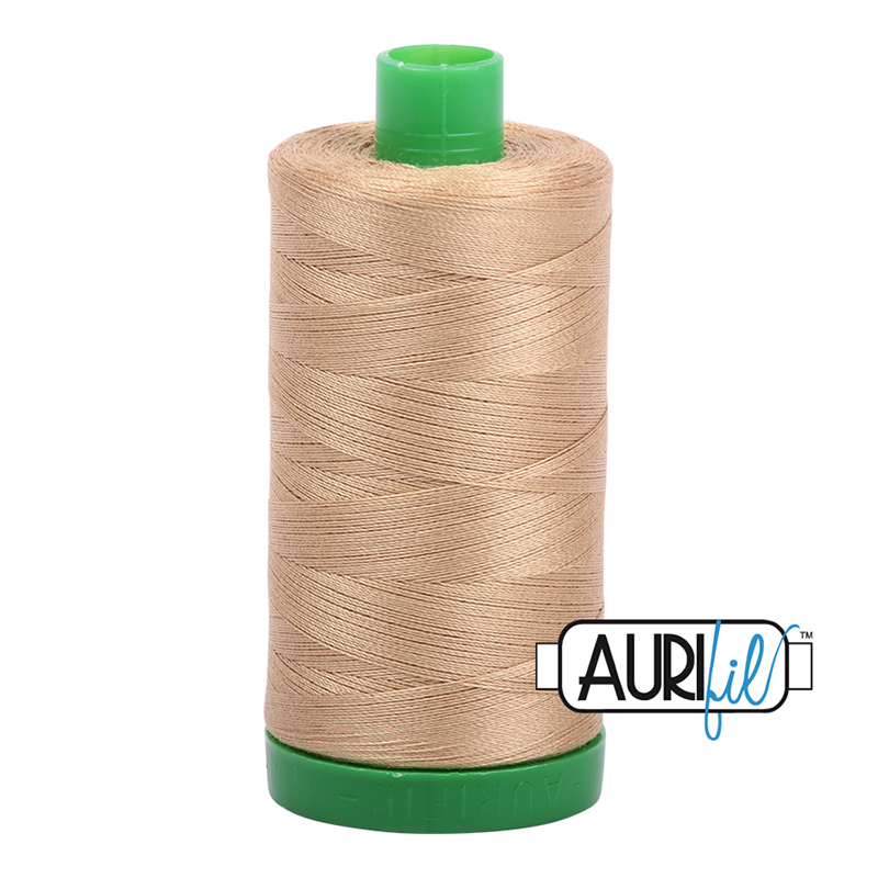 Aurifil 40wt Thread #5010 - 1094 yards, zoomed in. Select this picture to zoom back out.