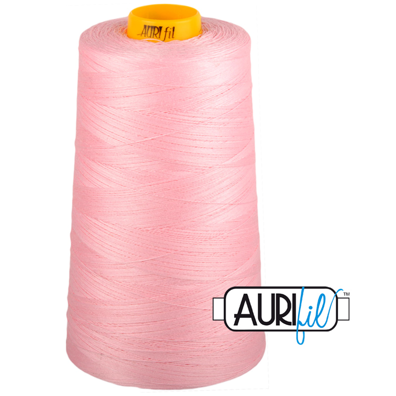 Longarm Thread 40wt 3ply 3000m Baby Pink 2423, zoomed in. Select this picture to zoom back out.