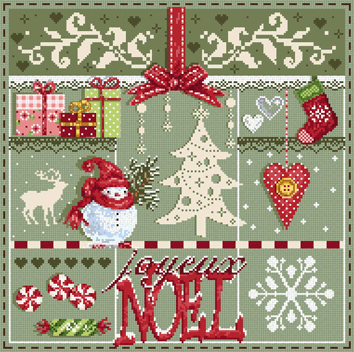 Bientot Noel (Christmas is Soon) - Cross Stitch Pattern