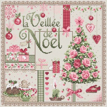 La Veillee de Nol (The Christmas Vigil) - Cross Stitch Patt