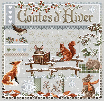 Contes d'Hiver - Winter's Tale - Cross Stitch 