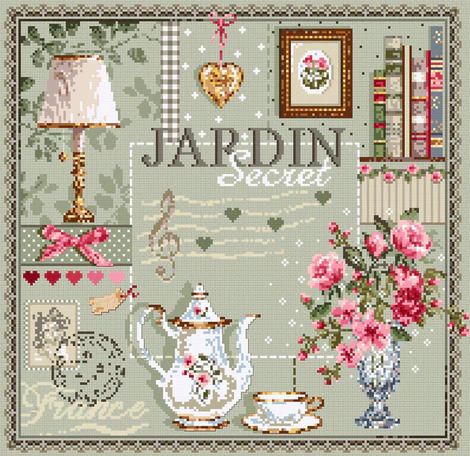 Secret Garden - Cross Stitch 