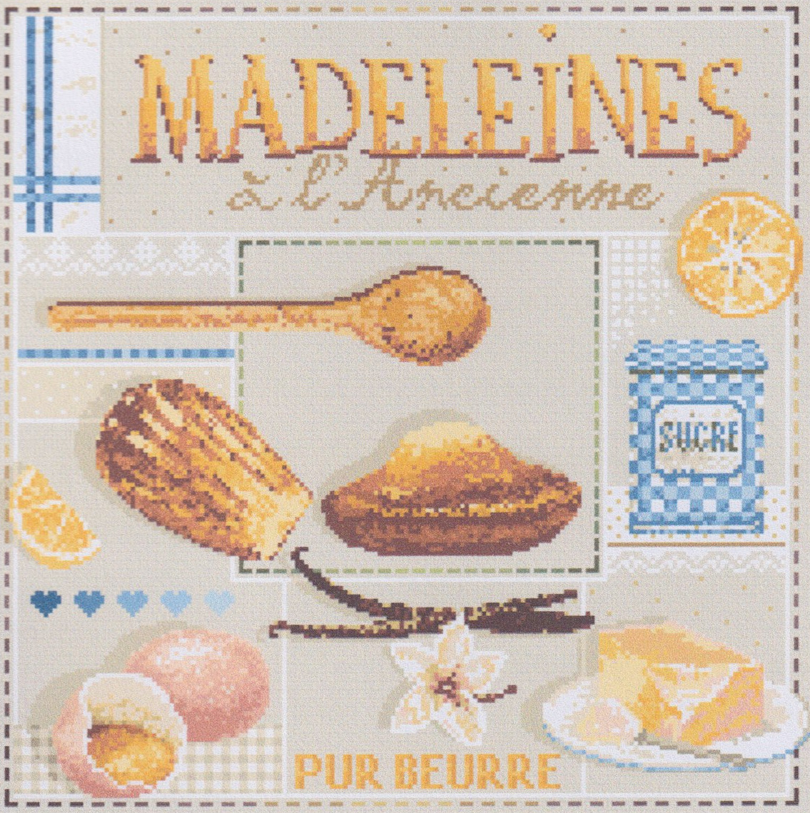 Madeleines a l'Ancienne (Old-Fashioned Madeleines) 