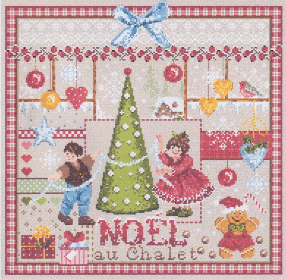 Noel au Chalet (Christmas at the Cottage) Christmas Pattern