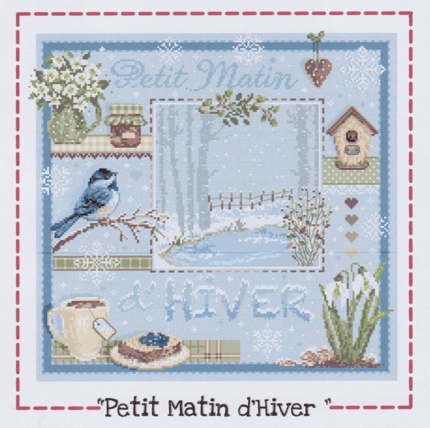 Petit Matin d'Hiver - Cross Stitch Pa