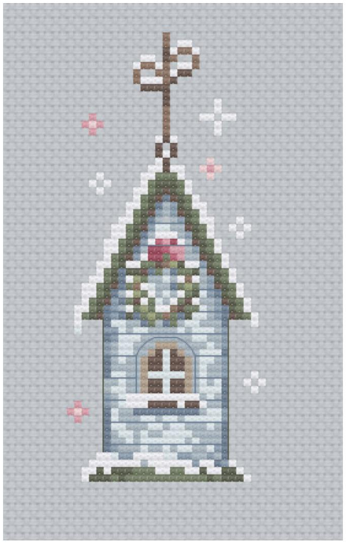 Free Madame La Fee Cross Stitch Pattern - Sweet Home