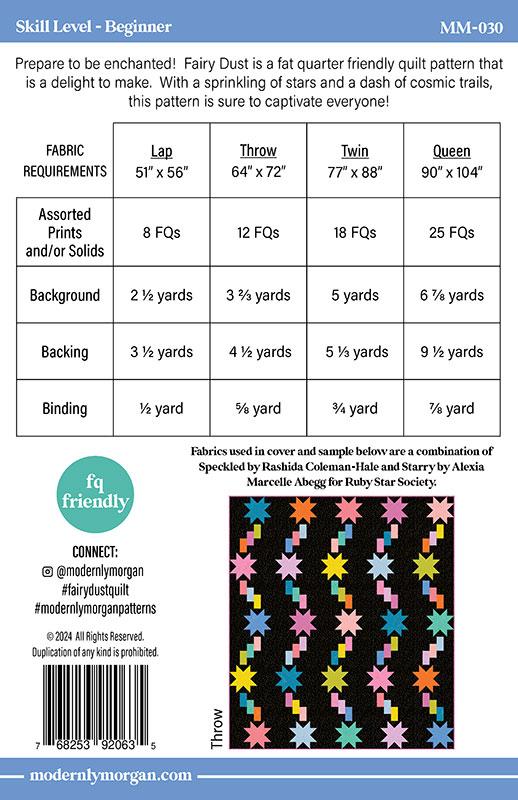 Fairy Dust - Quilt Pattern