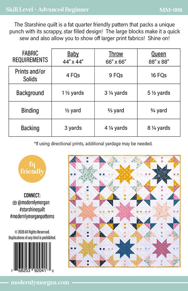 Starshine - Quilt Pattern