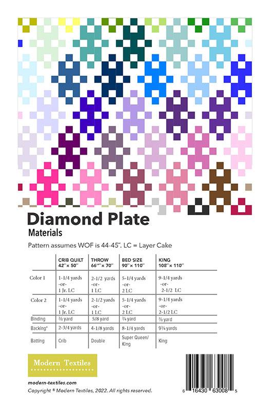 Diamond Plate Quilt Pattern