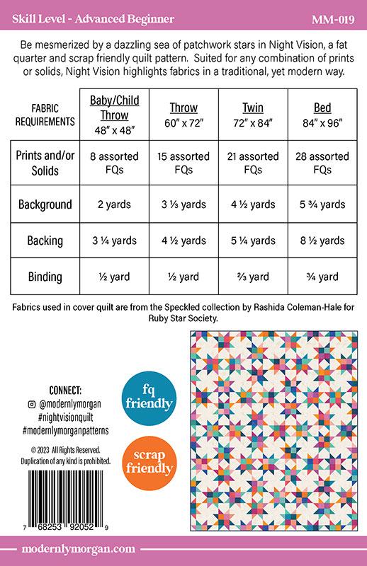 Night Vision - Quilt Pattern