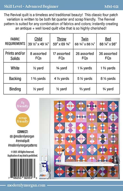 Revival - Quilt Pattern