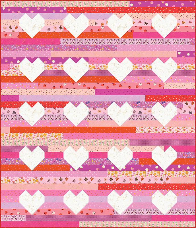 Jelly Hearts - Valentine Quilt Pattern