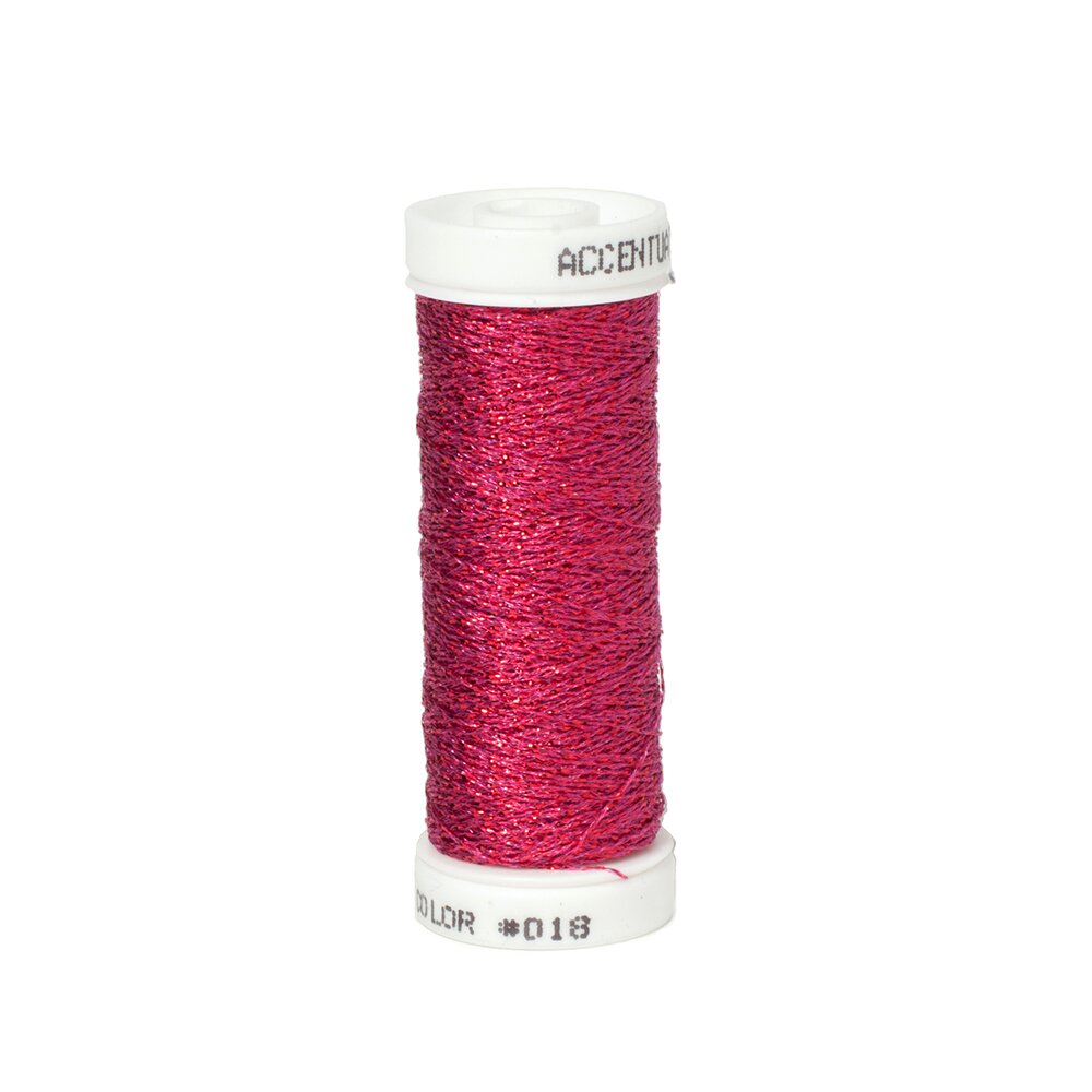 Accentuate Metallic Thread - Hot Pink 018