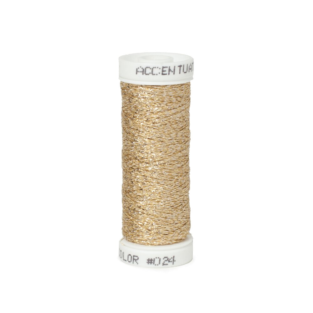 Accentuate Metallic Thread - 024 Tan