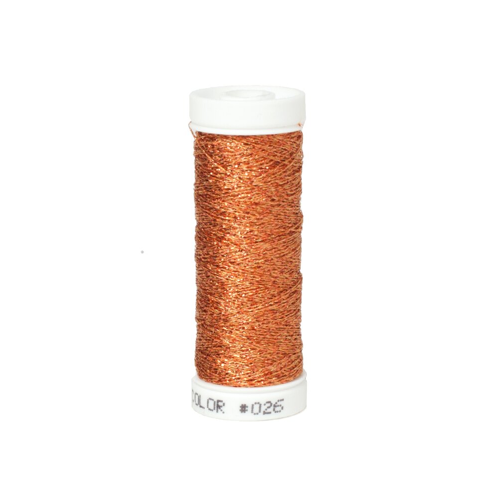 Accentuate Metallic Thread - 026 Ripe Apricot