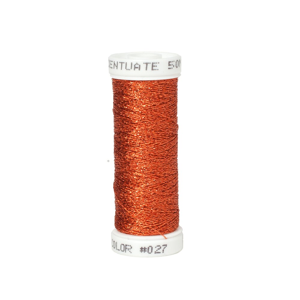 Accentuate Metallic Thread - 027 Persimmon