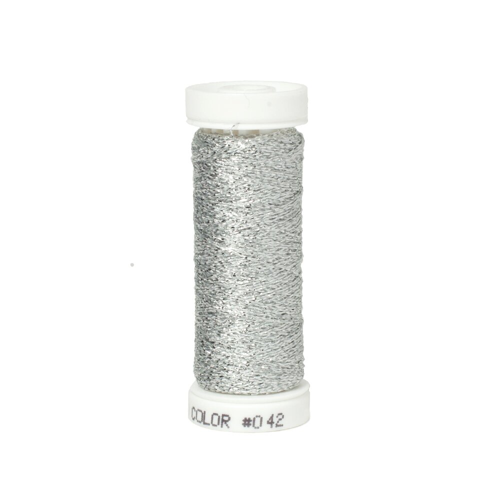 Accentuate Metallic Thread - Quill Silver 042