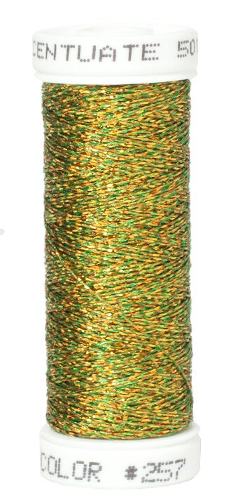 Accentuate Metallic Thread - Olive 257