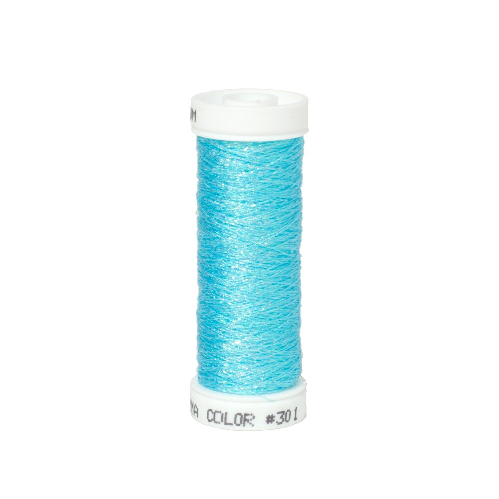 Accentuate Metallic Thread - 301 Picton Blue