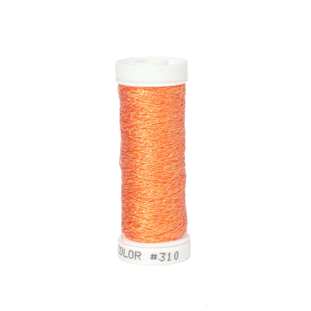 Accentuate Metallic Thread - 310 Tangerine