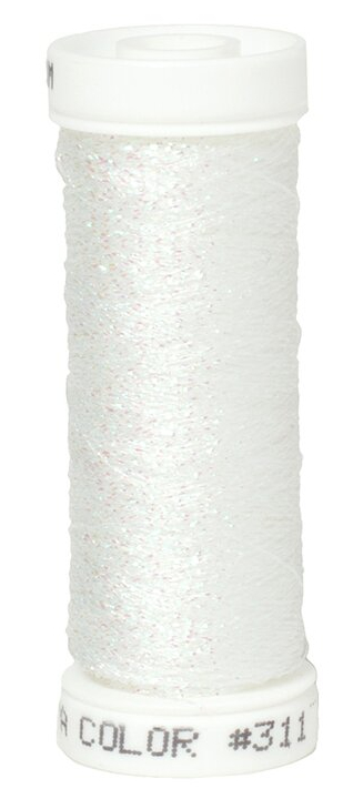 Accentuate Metallic Thread - Ice White 311