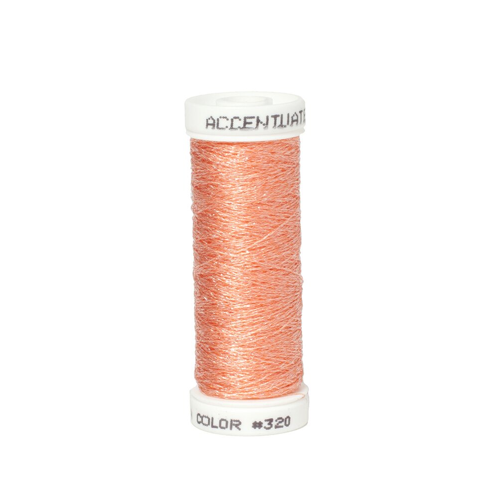 Accentuate Metallic Thread - 320 Peach