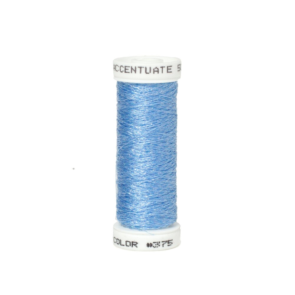 Accentuate Metallic Thread - 375 Coastal Blue