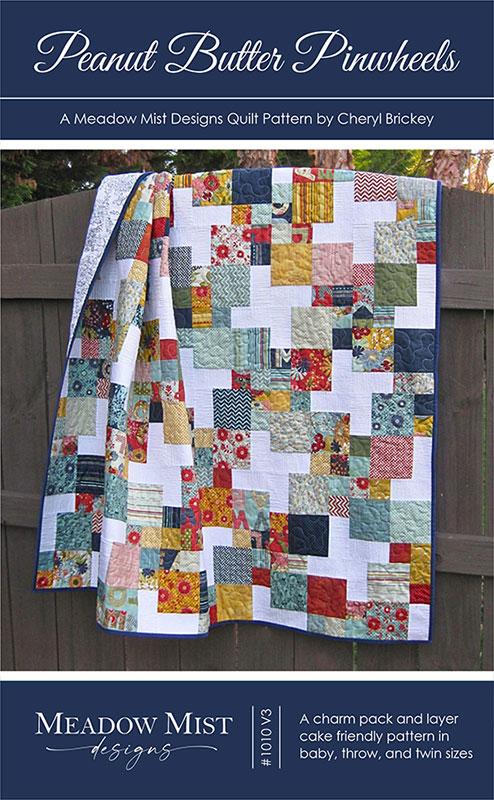 Peanut Butter Pinwheels - Quilt Pattern