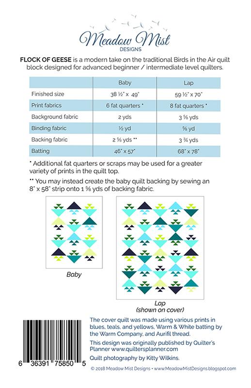 Flock of Geese - Quilt Pattern