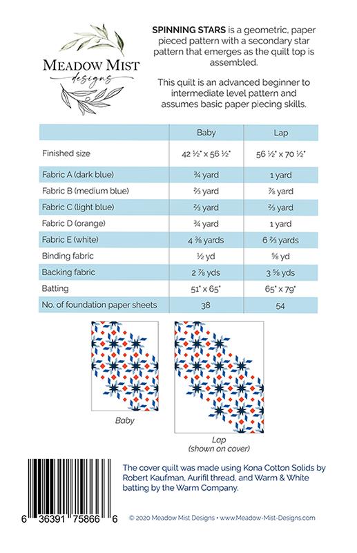Spinning Stars - Quilt Pattern